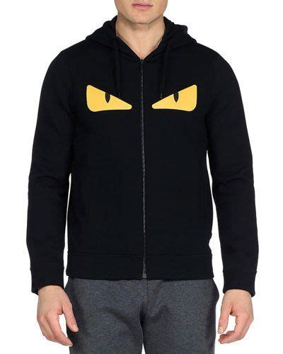 fendi eyes sweatshirt cat|fendi zip up hoodie.